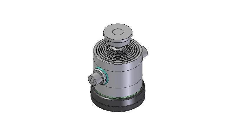 8050S -CILINDRO TELESCOPICO STANDARD/BALL 8 STADI CORSO 1775 DIAMETRO 300