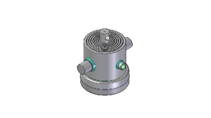 8300F - CILINDRO TELESCOPICO STANDARD/BUCO 8 STADI CORSO 1000 DIAMETRO 190