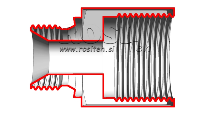 HYDRAULISK ANSLUTNING FITTING NZ