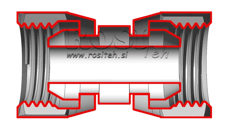 HYDRAULISK ANSLUTNING FITTING NZ