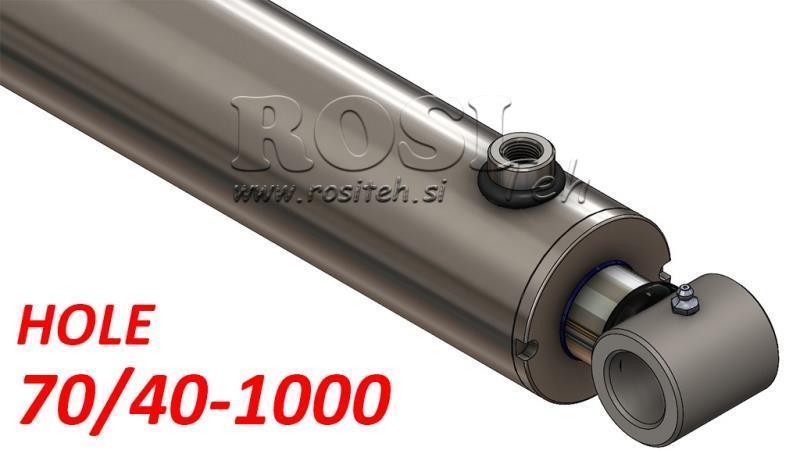 hydraulisk cylinder hål 70-40-1000