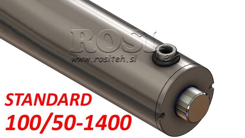 HYDRAULISK CYLINDER STANDARD 100/50-1400