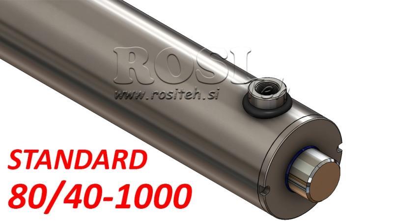 HYDRAULICKÝ VALEC ŠTANDARD 80/40-1000