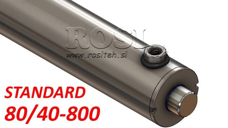 CILINDRO IDRAULICO STANDARD 80/40-800