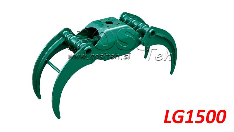 PINZE FORESTALI PER BIOMASSA  LG1500 kg - 1320 mm