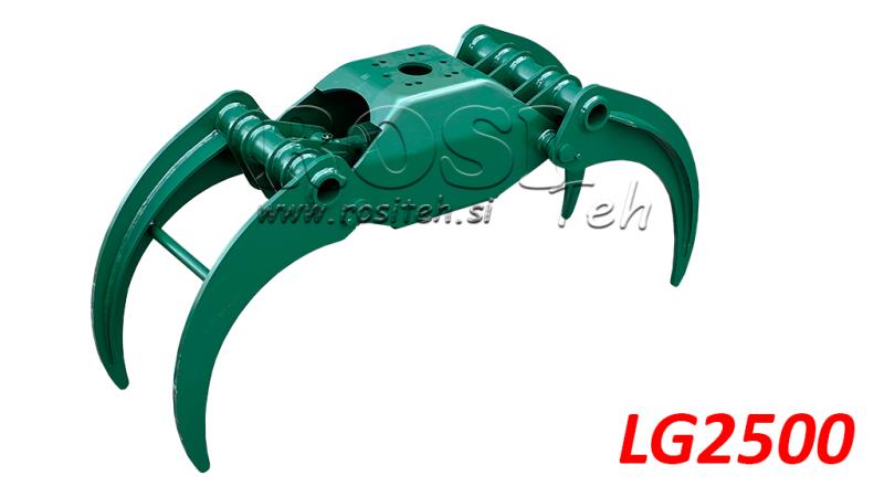 PINZE FORESTALI PER BIOMASSA  LG2500 kg - 1500 mm