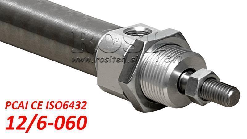 PNEUMATISCHER ZYLINDER PCAI 12/6-060 CE ISO6432