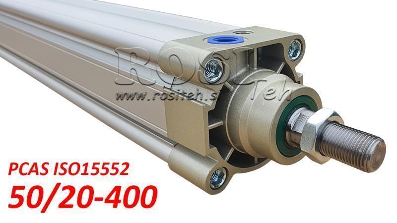 PNEUMATISK CYLINDER PCAS 50/20-400 BE ISO15552