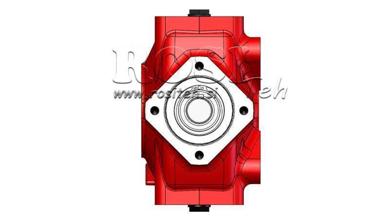 RIDUTTORE - MOLTIPLICATORE RT145 PER MOTORE IDRAULICO MP/MR/MS relazioni 4,1:1