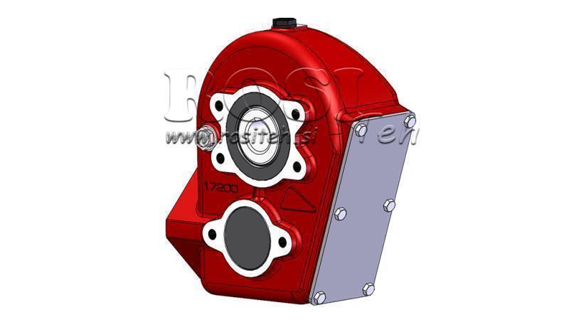 VÄXELLÅDA - VÄXELLÅDA RT210 FÖR HYDRAULISK MOTOR MP/MR/MS FÖRHÅLLANDE 16.4:1