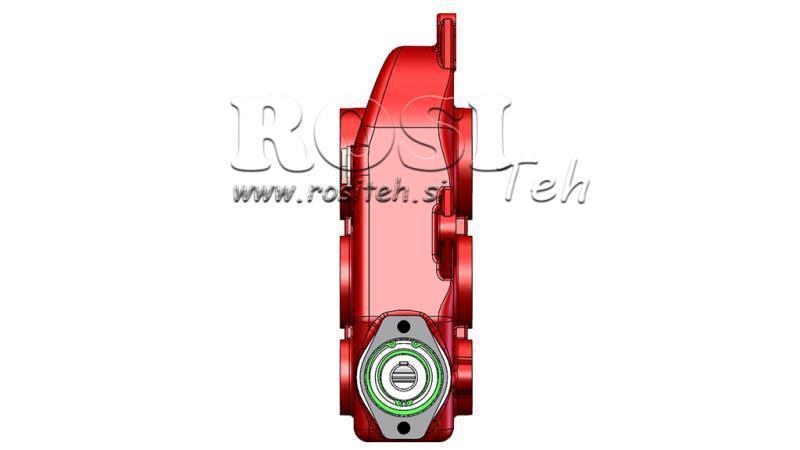 RIDUTTORE - MOLTIPLICATORE RT300 PER MOTORE IDRAULICO MP/MR relazioni 29,5:1
