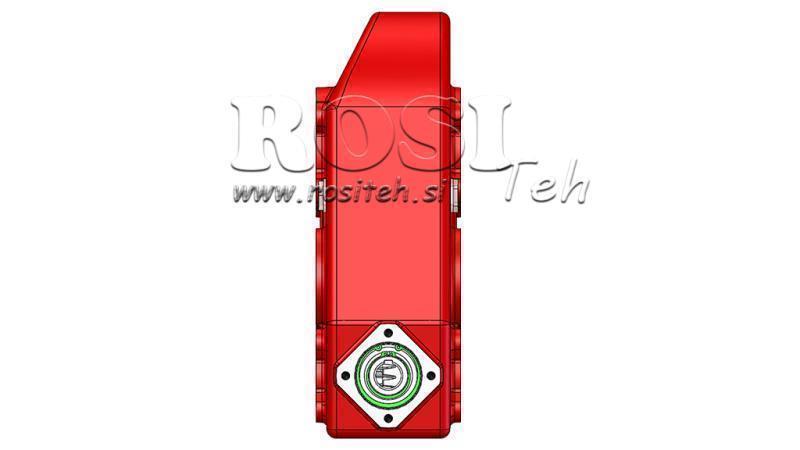 RIDUTTORE - MOLTIPLICATORE RT800 PER MOTORE IDRAULICO MP/MR/MS relazioni 31,7:1