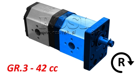 HYDRAULISK PUMP 30C42X241 FRAM GR.3 42 CC HÖGER