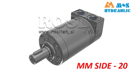 HYDRAULISK MOTOR MM 20 -SIDAN