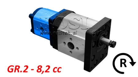 HYDRAULIKPUMPE 20C8,2X201 ZWEITE GR.2 8.2 CC RECHTS