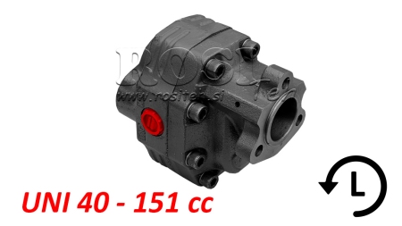 HYDRAULISK GJUTJÄRN PUMP UNI40-151CC-190 BAR VÄNSTER