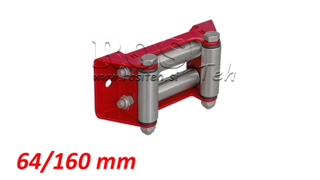 GUIDA ROLLANTE PER CAVO D'ACCIAIO DWM 3500