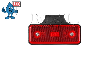 LED MARKERINGSLJUS RÖD 12V