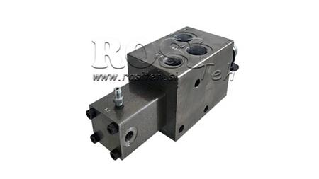 HYDRAULISK PROPORTIONAL TRAKTORBROMSVENTIL - OLJESYSTEM