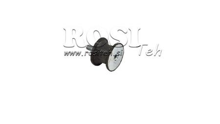 ZYLINDRISCHER VIBRATIONSDÄMPFER MIT SCHRAUBE UND INNENGEWINDE 8MA