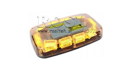 LED MAGNETISK STROBE ROTERENDE LYS 20 LED 50W 12V-24V