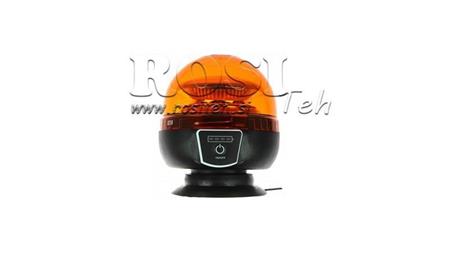 LED ROTERENDE MAGNETISK LYS - BATTERIDREVET