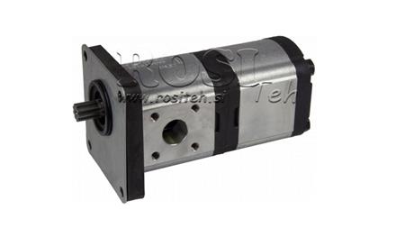 HYDRAULISK PUMP TRAKTOR - OEM 47129338 - CNH TLA 4WD 23 11 cc VÄNSTER