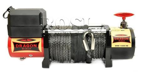 VERRICELLO ELETTRICO 12 V DWM 13000 HD - 5897 kg - CORDA SINTETICA