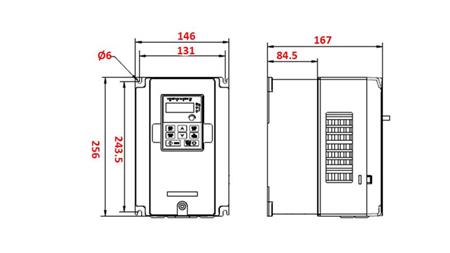 FREKVENSOMVANDLARE-INVERTER 3Fas 5.5kW GD20-5R5G-4-EU