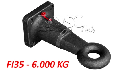 SVIVEL DRAGKROK FI35 6 TON E3 I HUS 6000/1500KG