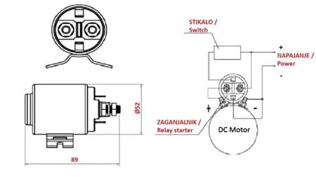 ELEKTRISCHER STARTER 12V