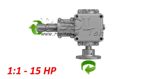 VINKELVÄXELLÅDA FÖR CIRCULAR VÄNSTER