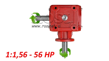 VÄXELLÅDA 1:1.56 (56HP-43KW)
