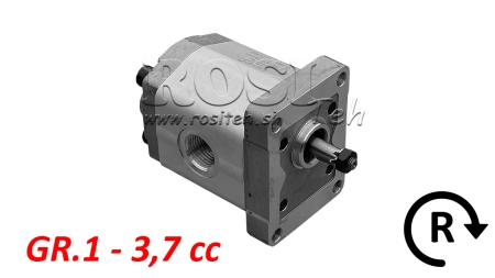 HYDRAULICKÉ ČERPADLO GR.1 3,7 CC PRAVÉ - ZÁVIT