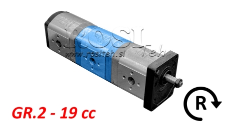 HYDRAULIKPUMPE 20C19X156 MITTEL GR.2 19 CC RECHTS