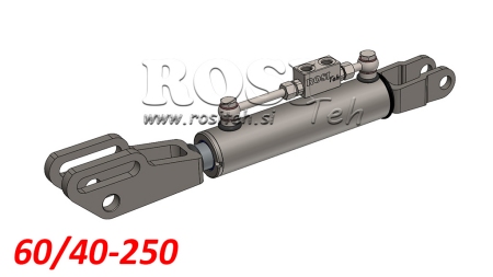 BRACCIO A 3 PUNTI DI SOLLEVAMENTO DA 2 TONNELLATE FORK 60/40-250 (600mm-850mm)
