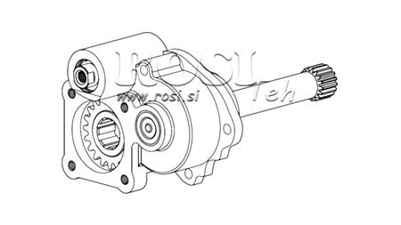 HYDRAULIKPUMPE - MERCEDES G3/65-90 UNIMOG