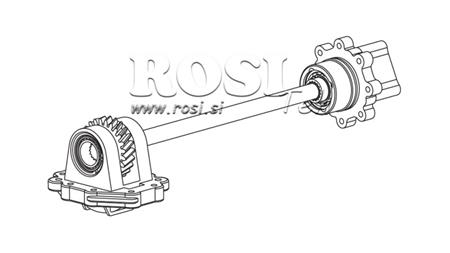 AUSGANG FÜR HYDRAULIKPUMPE - SCANIA GRS 905