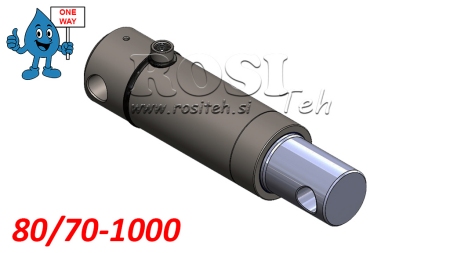 HYDRAULISK CYLINDER MONO 80/70-1000
