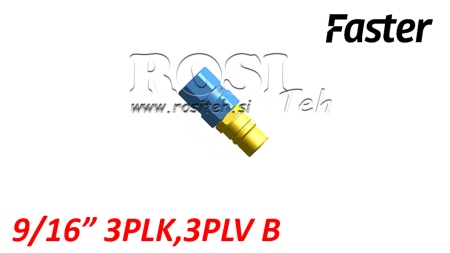 HANNSNABBKOPPLING FÖR MULTI-FASTER 9/16 3PLK 3PLV B RÖRLIG DEL