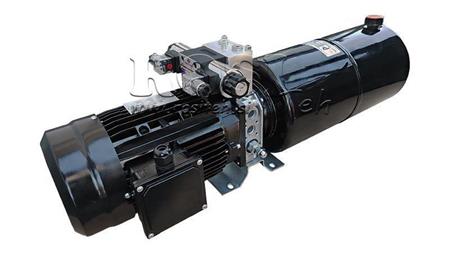 MINI HYDRAULIKAGGREGAT 230V AC (2.2 kW) 120 bar - 8.0 cc - 11.2 lit/min - Tank 12 lit