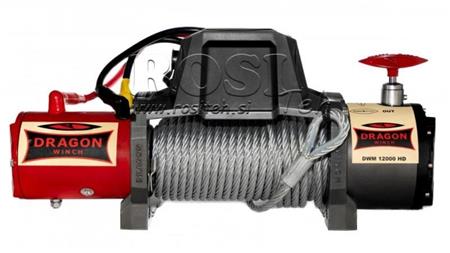 VERRICELLO ELETTRICO 12 V DWM 12000 HD - 5443 kg