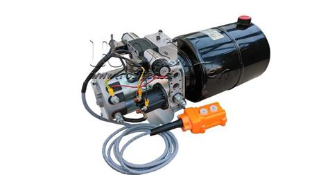MINI HYDRAULIKAGGREGAT 24V DC - 2.2kW = 2.1cc - 8 lit - doppelte Richtungseinheit (Metall)