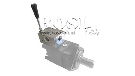 MANUELLER VENTIL FÜR HYDROMOTOR MS CLOSE CENTER - 50lit
