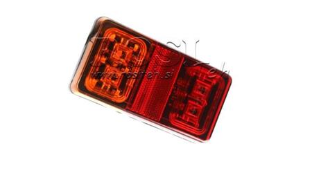 LUCE POSTERIORE LED 3 FUNZIONI 12V-24V COMBINATA