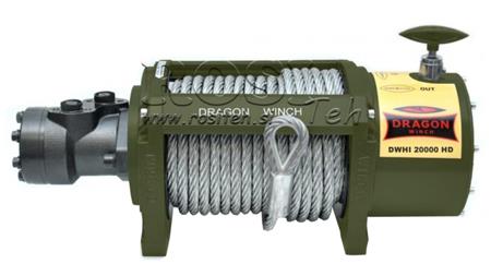 HYDRAULISCHE WINCH DWHI 20000 HD - 9072 kg