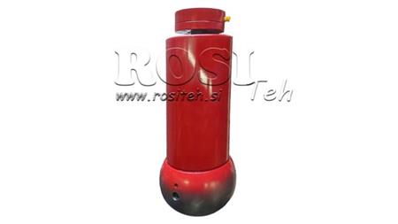TELESCOPISK CYLINDER - MEILLER KIPPER 5 STEG 175mm - 28ton slag 1560mm