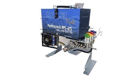 AGGREGATO IDRAULICO PER TRACTOR CAPACITÀ 100lit FLUSSO 53lit/min 4XP80 - CON RADIATORE D'OLIO