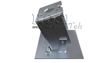 PORTA TESTA DI STERZO UNIVERSALE GALVANIZZATO