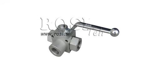 VALVOLA MANUALE A 3 VIE RS3 1/2 - 500BAR - 60 lit